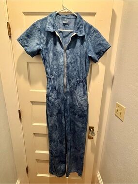 Noble Custom Ice-Dyed Jumpsuit sz L